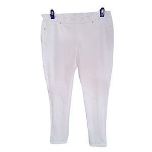 Simply Vera White Pull On Stretch Women’s Pants Size XL